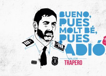 “Bueno, pues molt bé, pues adiós”: la resposta viral (i bilingüe) del major dels Mossos a un periodista