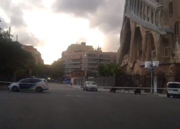 Falsa alarma a la Sagrada Família per un operatiu antiterrorista Falsa alarma a la Sagrada Família per un operatiu antiterrorista