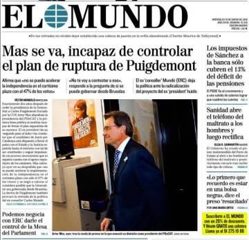 Mas i l’ombra de Puigdemont