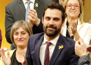 Roger Torrent, escollit president del Parlament amb els vots de l’independentisme