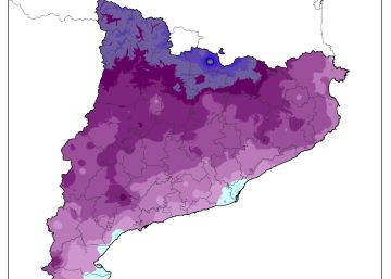 El termòmetre baixa fins a -22,8 graus a Das