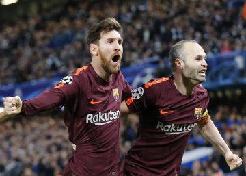 Messi rescata el Barça a Stamford Bridge i encarrila l’eliminatòria (1-1)