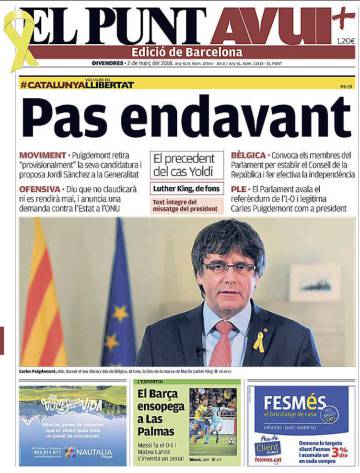 Puigdemont, pas cap a on?