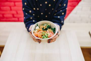 Hula Poké Food.