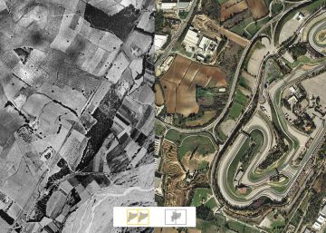 Crea el ‘gif’ animat de com ha canviat el teu barri des del 1945