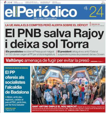 Foc amic sobre el PNB