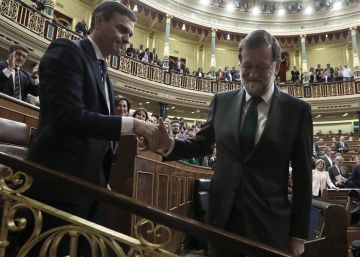 Pedro Sánchez, president del Govern espanyol després de guanyar la moció de censura a Rajoy
