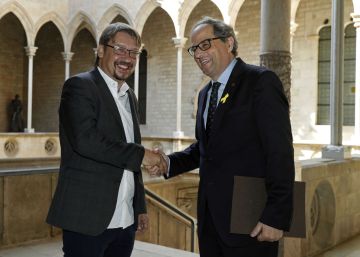 Los comunes se abren con Torra a pactar unos presupuestos sociales