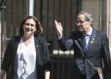La primera reunió de Colau i Torra acaba sense cap gran compromís