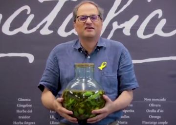 L’oda de Torra a la ratafia: “Ens fa una mica més forts com a país”