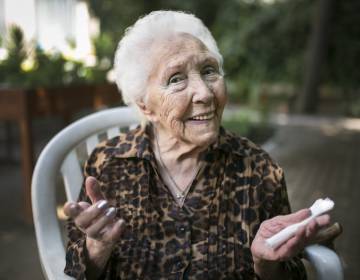 Carmen Wernoff, a una residència del Raval.