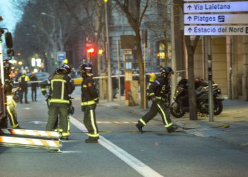 Extingit un foc a la Reial Acadèmia de Bones Lletres de Barcelona