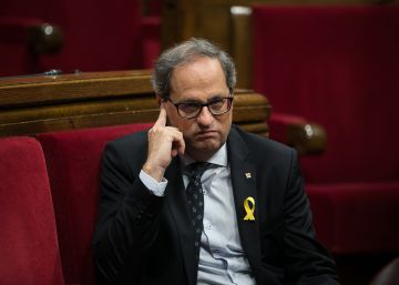 La oposición acusa a Torra de sectario al cumplir los primeros 100 días