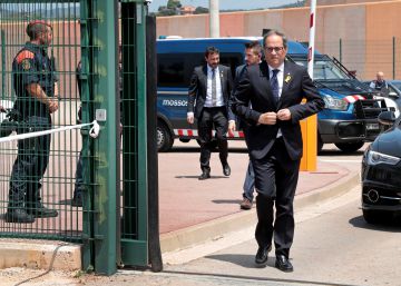 Torra pide que se sancione a los policías que han atacado al secesionismo