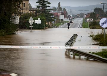Las lluvias en las comarcas de Girona