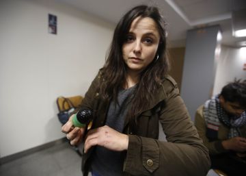 La diputada de la CUP Maria Sirvent, ferida per una pilota de ‘foam’ a Terrassa