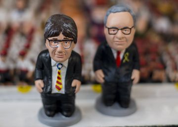 El caganer de Puigdemont guanya al de Torra