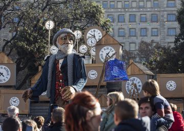 La plaça de Catalunya, epicentre de records de Nadal