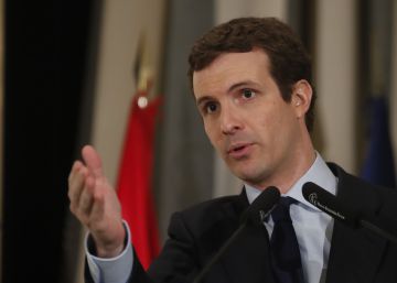 Pablo Casado en el túnel del temps