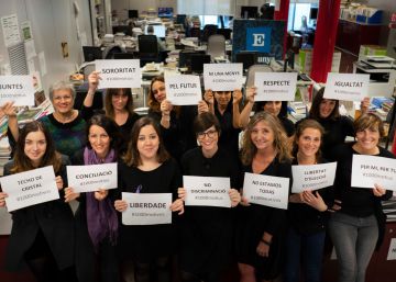 Les dones d’EL PAÍS secundem la vaga del 8M