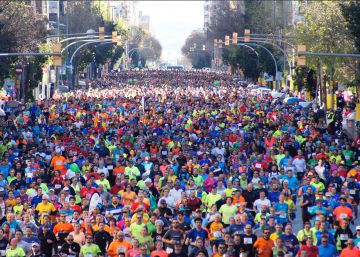 Més de 46.000 corredors participen en la Cursa d’El Corte Inglés