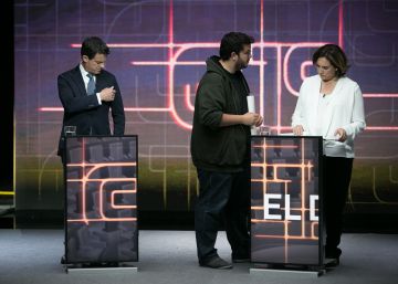 El debat de TV3 evidencia la pugna per la tercera posició