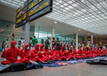 Una línia vermella contra l’ampliació de l’aeroport de Barcelona