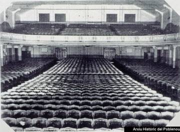 Pati de butaques del cinema Ideal.