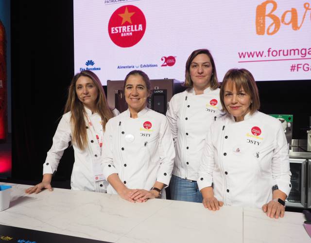 Lucia Freitas, Ada Parellada, María José Martínez i María José San Román.