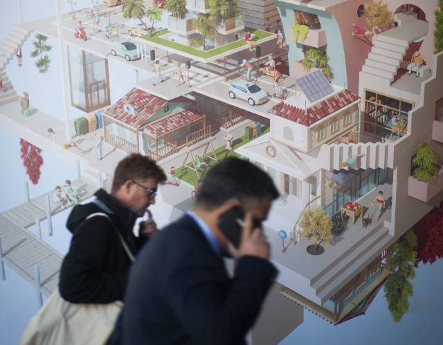 Assistents a la Smart City Expo World Congress.