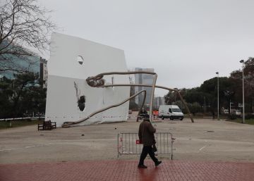 El temporal a Barcelona ha afectat sobretot les platges