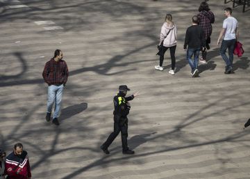 La vida congelada a la Rambla