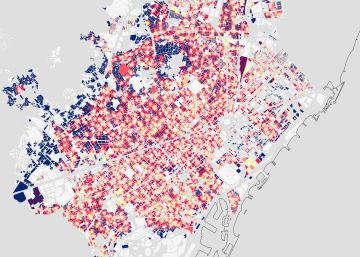 El confinament a Barcelona sobre el mapa