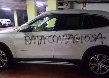 Una ginecòloga de Barcelona denuncia una pintada al seu cotxe amb el missatge “rata contagiosa”