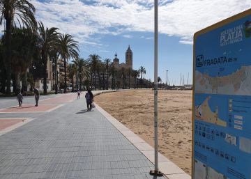Sitges reobrirà les platges el 4 de maig per passejar i fer esport