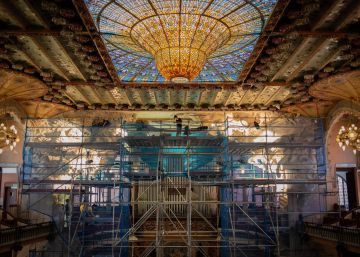 El Palau de la Música es posa en solfa per reobrir