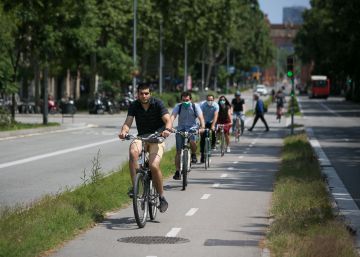 Les bicis surten del traster i dels balcons