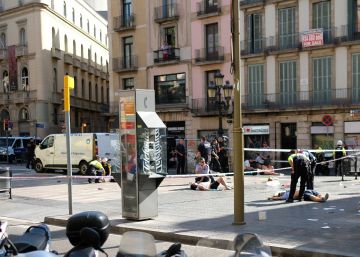 La pilona, l’única petja del 17-A