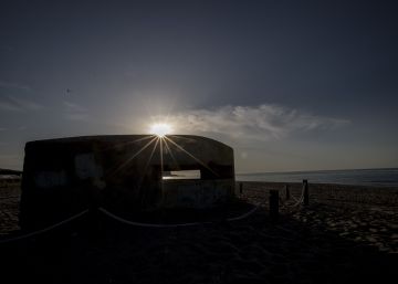 Un búnquer a la platja
