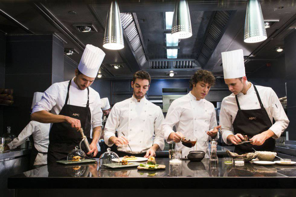 Jordi Cruz en el restaurante Àbac.