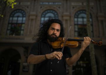 Del beisbol a violinista del Liceu