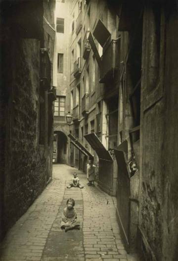 Carrer de Malla, el 1908.