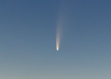 Jules Verne i el cometa Neowise a Formentera