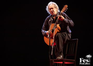 L’ànima poètica de Paco Ibáñez va galopar a Pedralbes