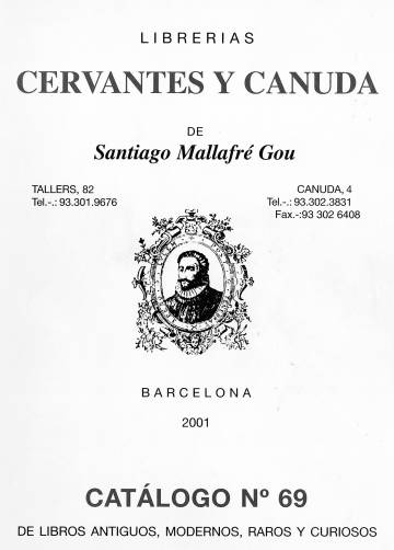 Un catàleg de la llibreria.