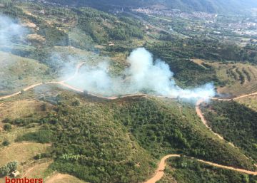 Catalunya viu l’estiu amb menys incendis en tres dècades