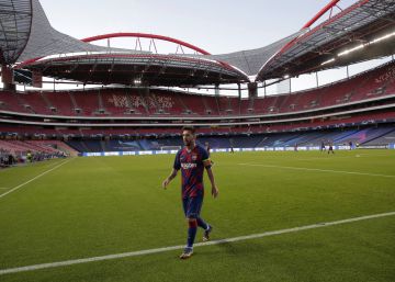 Messi es queda sol