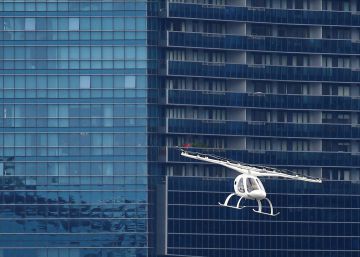Enaire assajarà els primers taxis voladors a Barcelona i Santiago el 2022