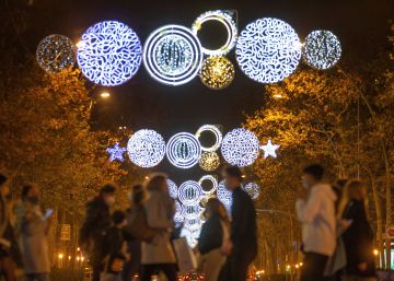 Plaça de Catalunya, eix del Nadal a Barcelona