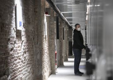 Llibres antics sota les palmeres i els peixos de l’Ateneu Barcelonès